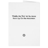 Kat en Wenskaart (Achterkant)