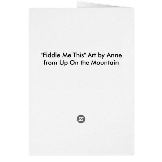 Kat en Wenskaart (Achterkant)