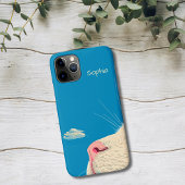 Kat en wolk Case-Mate iPhone case