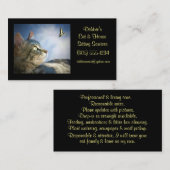 Kat- en zitplaatsen Visitekaartjes (Voorkant / Achterkant)