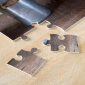 Kat en zonnebloemen legpuzzel (Zijkant)