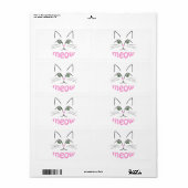 Kat Etiket (Full Sheet)