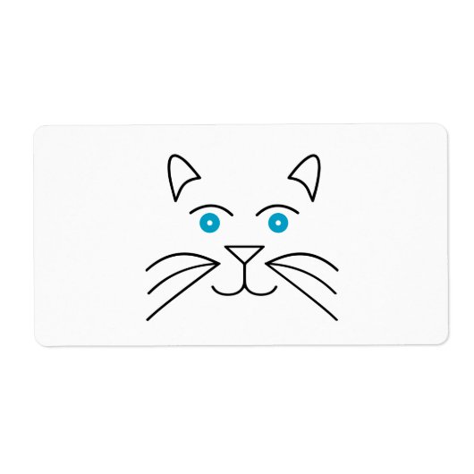 Kat Etiket (Voorkant)