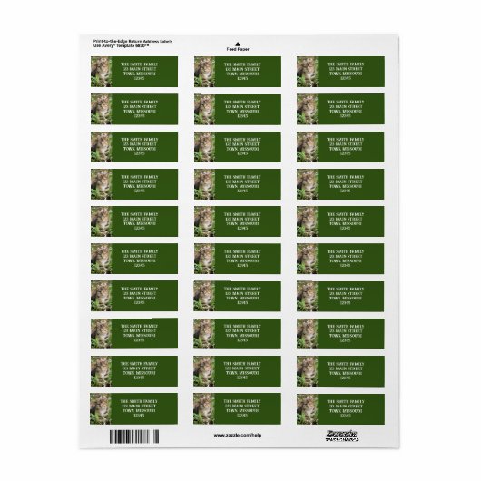 Kat Etiket (Full Sheet)