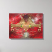 Kat-Eyes canvas afdrukken (Voorkant)