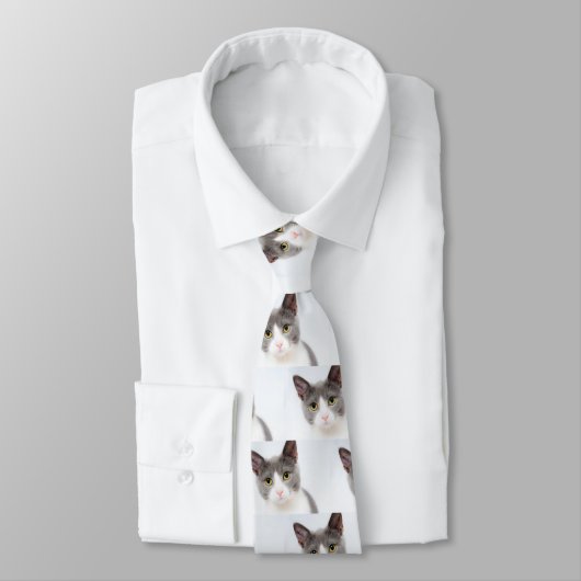 Kat Face 02 Stropdas (Gebonden)