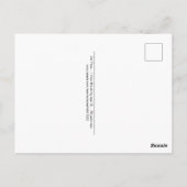 Kat Face Briefkaart (Achterkant)