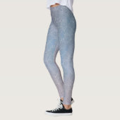 Kat Face Faux Lace-leggings in metallisch paars Leggings (Links)