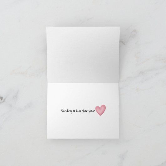 Kat Face for Loss of Pet Kaart (Binnen)