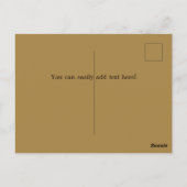 Kat Face Hallo. Handtekening Art Kaart (Achterkant)