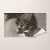 Kat-face-handdoekset Bad Handdoek (Handdoek)