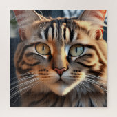 Kat Face Legpuzzel (Verticaal)
