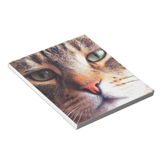 Kat Face Notitieblok (Schuin)