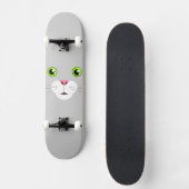 Kat Face Persoonlijk Skateboard (Voorkant)