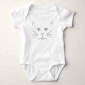 Kat Face Romper (Voorkant)