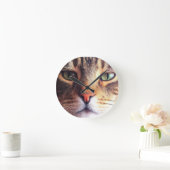 Kat Face Ronde Klok (Huis)