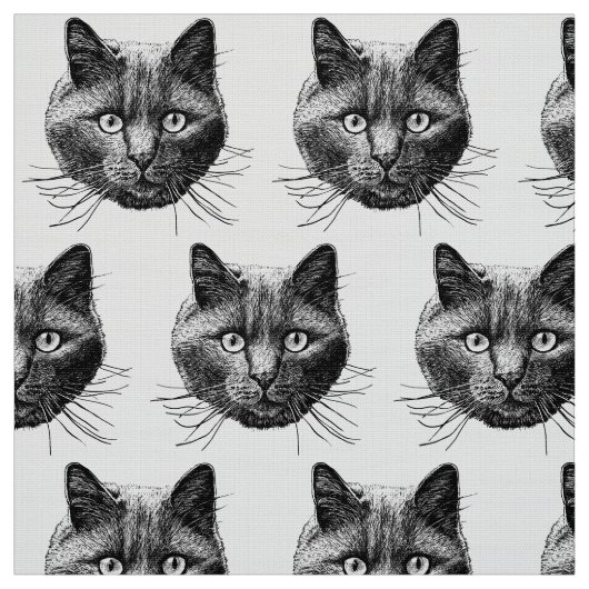 Kat Face Stof (Swatch)