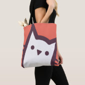 Kat Face Tote Bag (Dichtbij)