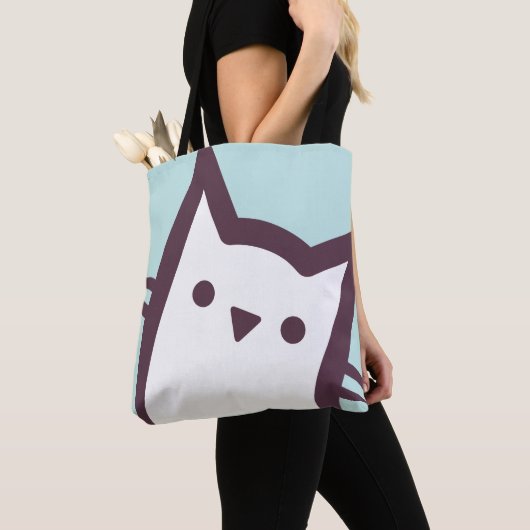 Kat Face Tote Bag (Dichtbij)
