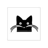 Kat Face Wood Art Stempel (Afrduk)