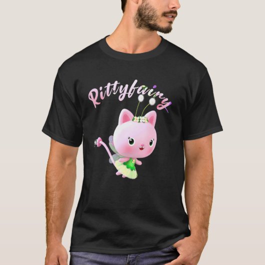 Kat - Fairy Love T-shirt (Voorkant)