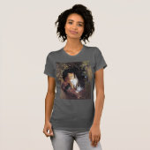 Kat Familie en Ivy Leaf van Henriette Ronner-Knip T-shirt (Voorkant volledig)