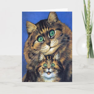 kat familie portret Kaart