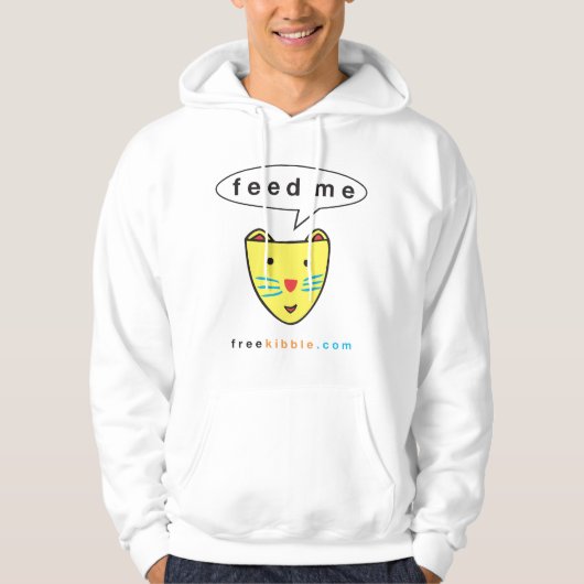 Kat "Feed Me" Hoodie (Voorkant)