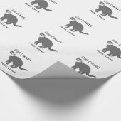Kat Felis Catus Cadeaupapier (Hoek)