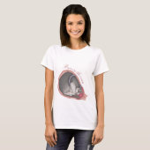 Kat Fetus-Bun in de oven T-shirt (Voorkant volledig)