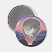 Kat Fetus Magneet (Voorkant / Achterkant)