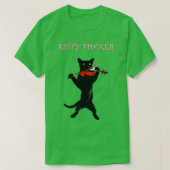 Kat Fiddler T-shirt (Design voorkant)