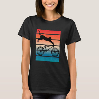 Kat Fiets Rijwiel Kat Fiets Rijwiel Kat T-shirt