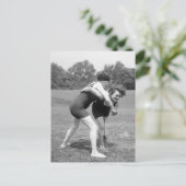 Kat Fight, begin jaren 1900 Briefkaart (Staand voorkant)