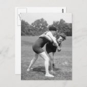 Kat Fight, begin jaren 1900 Briefkaart (Voorkant / Achterkant)