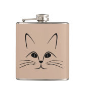 Kat Flask Heupfles (Voorkant)