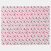 Kat Fleece Blanket Deken (Voorkant (Horizontaal))