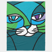 kat fleece deken (Voorkant)