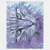Kat Fleece Deken (Voorkant)