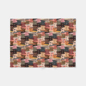 Kat fleece deken (Voorkant (Horizontaal))