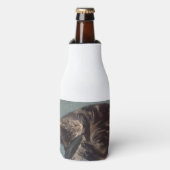 Kat fleskoeler voor afspeelflesje flesjeskoeler (Fles Voorkant)