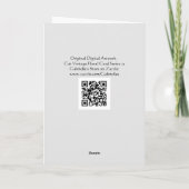 Kat  Floral Kaart reeks 12 (Achterkant)