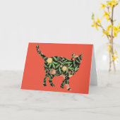 Kat  Floral Kaart Series 16 (Gele Bloem)