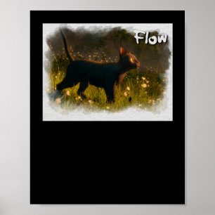 Kat Flow Animatie Film Sticker1 Poster