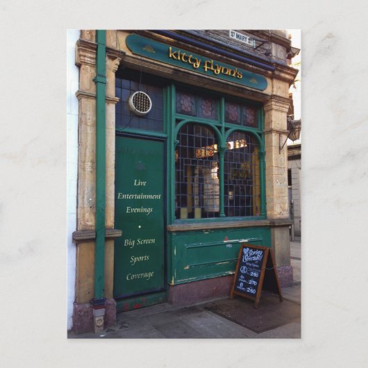 kat flynn briefkaart (Voorkant)