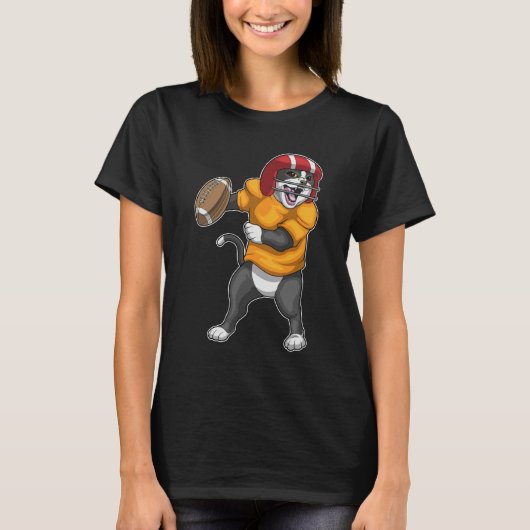 Kat Football Sport T-shirt (Voorkant)