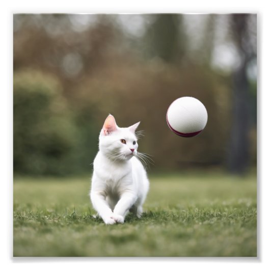 Kat Foto Afdruk (Voorkant)