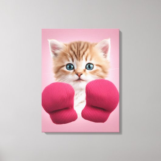 Kat Foto Canvas Afdruk (Voorkant)