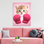 Kat Foto Canvas Afdruk (Insitu (Woonkamer))
