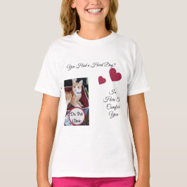 Kat Foto, Citaat, Hart, Naam T-shirt